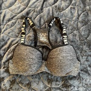 PINK VS push up sports bra